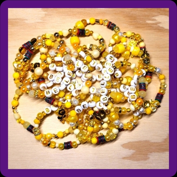 Beauty and the Beast Friendship Bracelet- Belle š¹ - Picture 1 of 4